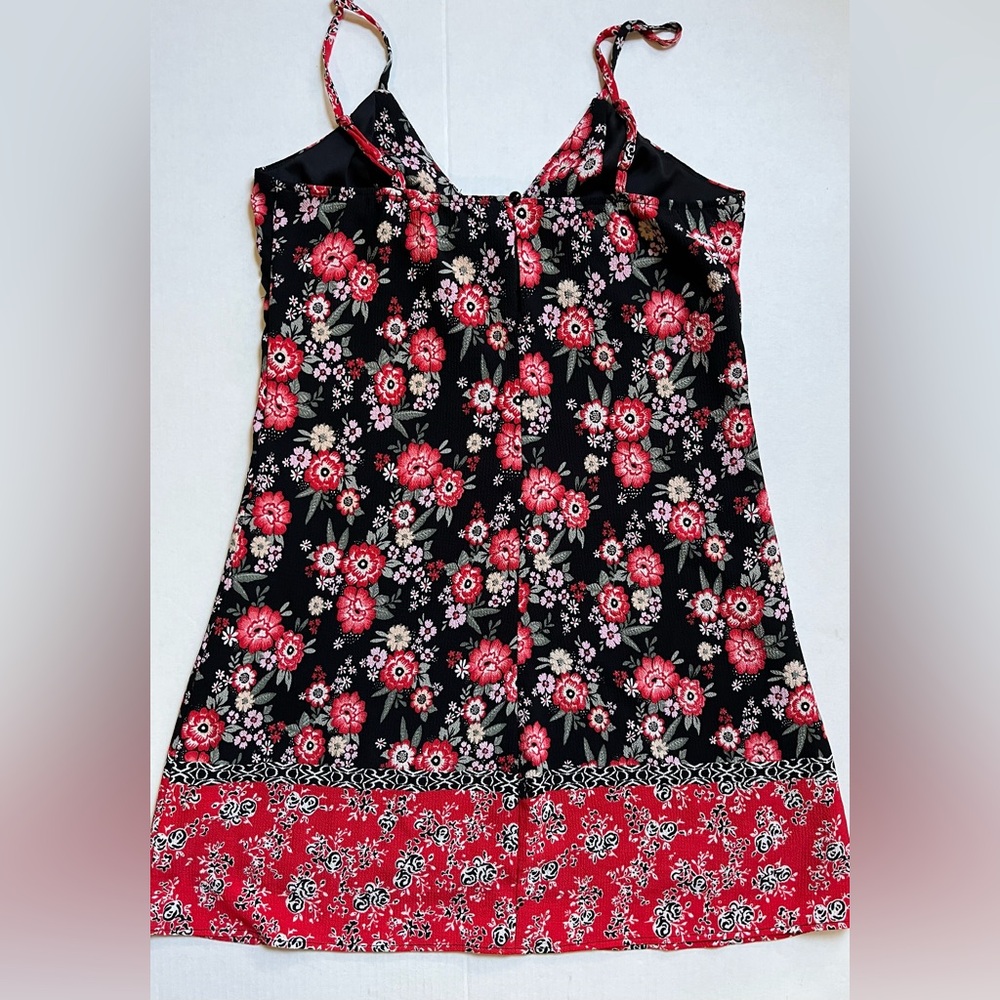 Floral Spaghetti Strap Dress